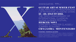 X jubilarni međunarodni ljetnji festival klasične gitare