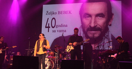 Željko Bebek održao spektakularan koncert u Beogradu